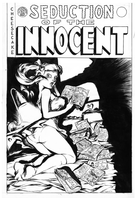 Seduction Of The Innocent #1 Cover, in Jay Rodriguez's Purchased Art Comic Art  Gallery Room